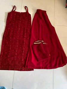 Beautiful Suit Set With Dupatta