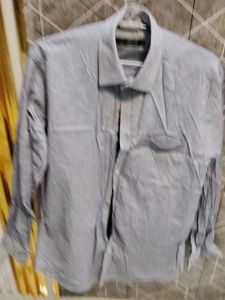 Men's Grey Casual Shirt