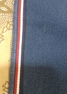Blue Super Skinny Fit High Waist Side Strip Stretchable Jeans