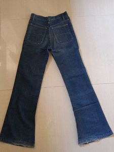 Women's Flared Blue Denim Jeans
