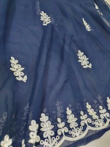Blue Embroidered Tunic