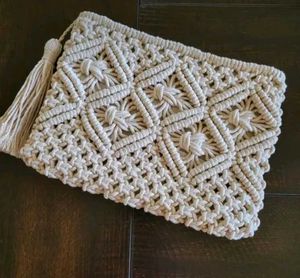 Boho Macrame Crossbody Bag