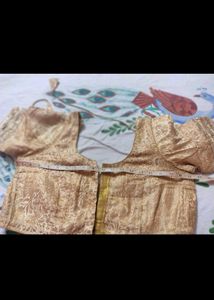 beautiful Silk Saree with blouse