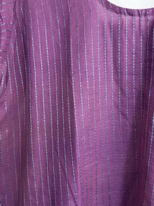Beautiful Purple &amp; Teal Kurta Set