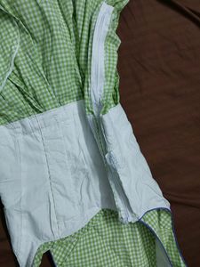 Vintage Cottage Green Dress