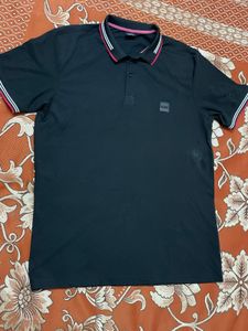 Men's Black Hugo Boss Polo Shirt