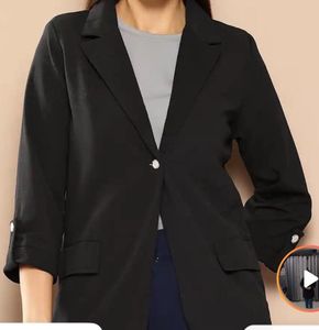 Chic Black Blazer Jacket