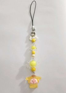 Cute Yellow phone Charm