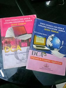 DCA Diploma in Computer Application Books