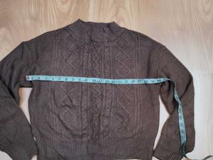 y2k Brown Sweater