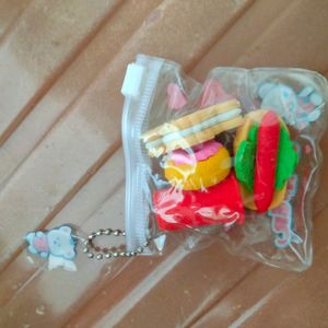 Keychain Kawaii Eraser