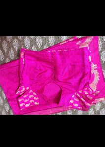 beautiful saree with blouse