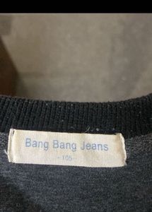 Bang Ban g Jeans Black  Sweatshirt