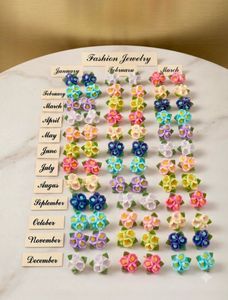 🌸Cute Flower Stud Earrings Set🌸