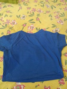 Blue Basic Tee