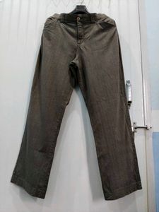 Comfortable and Baggy Brown Pants