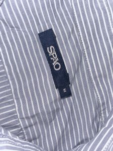 Men's Striped Button-Down Shirt