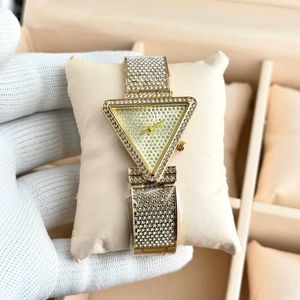 Guess Triangle Crystal Watch PREMIUM QUALITY LADIE