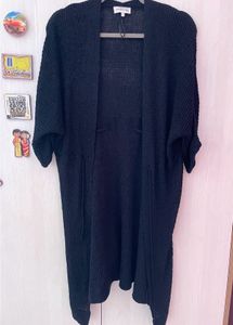 Cover Story Black Knitted Shrug
