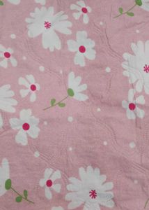 Pink Floral Bedsheet