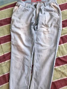 Light Blue Washed Jeans