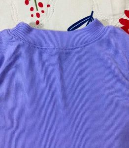 LEVENDER CROP TOP