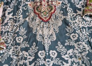 Beautiful Floral Print Kurta Set