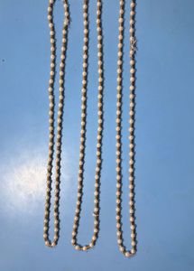 Elegant Pearl &amp; Gold Tone Necklace
