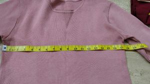 Pink Pullover Sweater