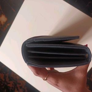 Chic Black Envelope Wallet