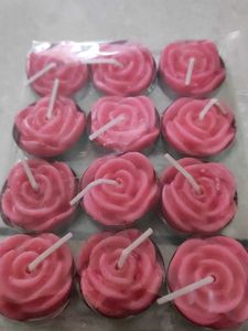 Floating Flower Candles - Pack of 12