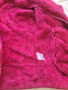 Red Fuzzy Jacket