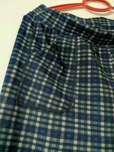 Checkered Casual Pants