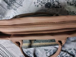 Stylish Striped Tote Bag with Bow Accent❤️