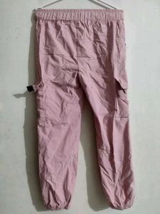 Stylish Pink Cargo Pants