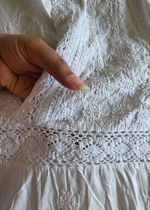 Pure chikankari kurta