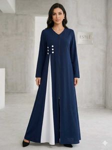 Navy Blue Abaya