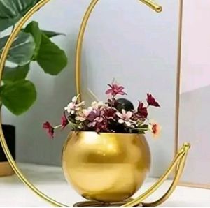Designer Moon Shape Vase For Hone Pack Of 4