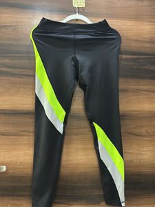 Stylish Black & Neon Leggings