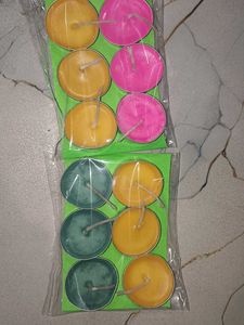 Tealight cup candles