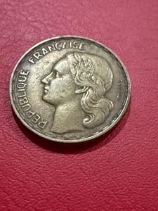 1951 French 50 Francs coin