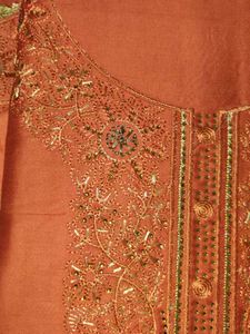 Beautiful Embroidered Indian unstitched d Suit