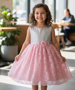 Cute Pink Party Dress