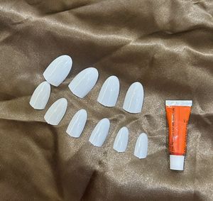 Stick On Nails With Glue