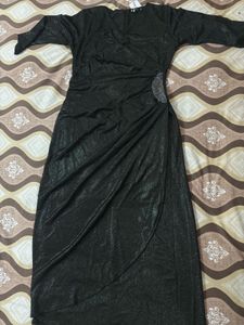 Sparkly green Maxi Dress