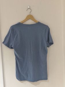 Blue V-Neck T-Shirt