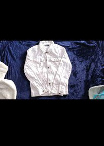 White Denim Jacket