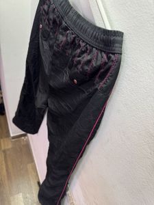 Woman Black Track Pants