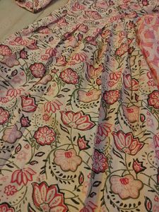 Elegant Floral Print Kurta Set