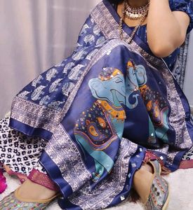 NAVRATRI DUPATTA MIRROR WORK